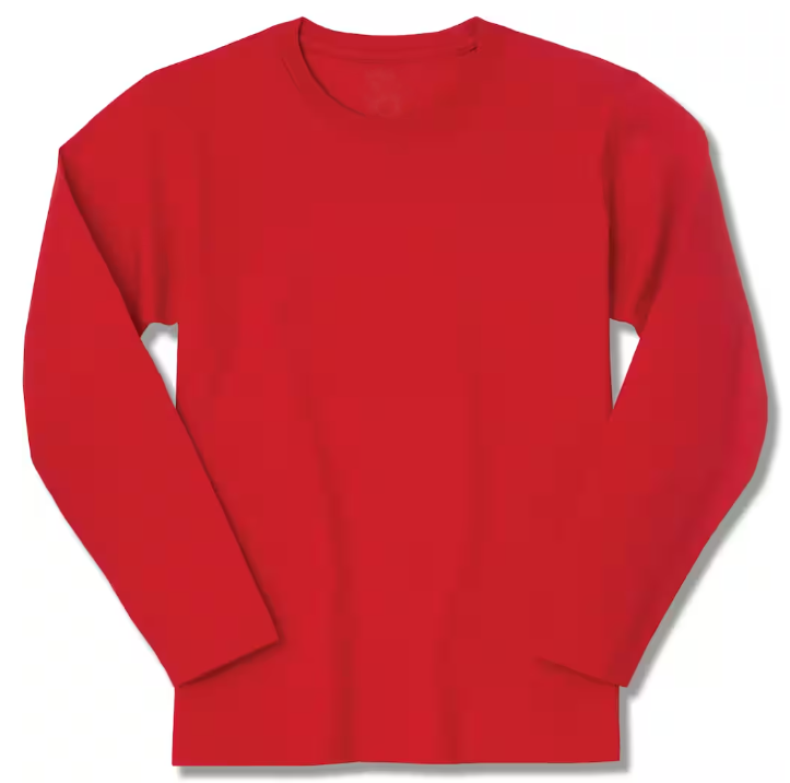 Long Sleeve Crew Neck Adult T-Shirt