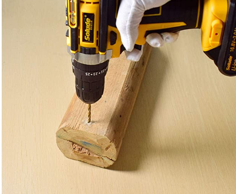 Torque Setting,Built-in LED for Drilling Wall,Wood,Metal