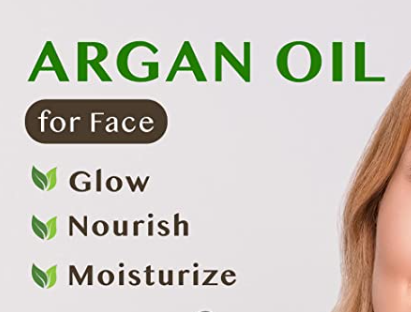 Argan Oil Organic 100% Pure Certified, Moroccan Cold Pressed Unscented for Face, Hair, Skin, body & Beard (4 Oz - 120ml) Natural Moisturizer, Leave-in Conditioner for Split Ends