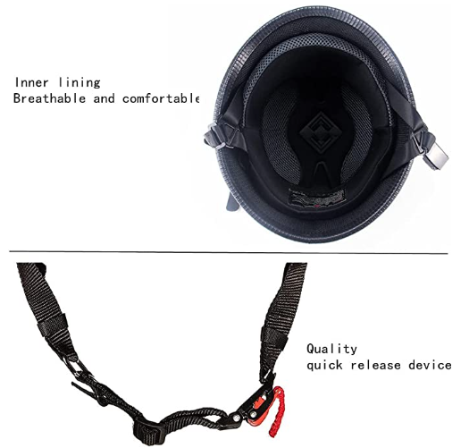 Motorcycle Half Helmet