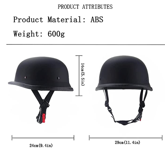 Motorcycle Half Helmet
