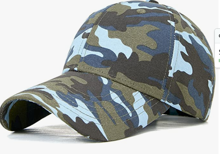 Army Military Camo Hat Camouflage Baseball Cap