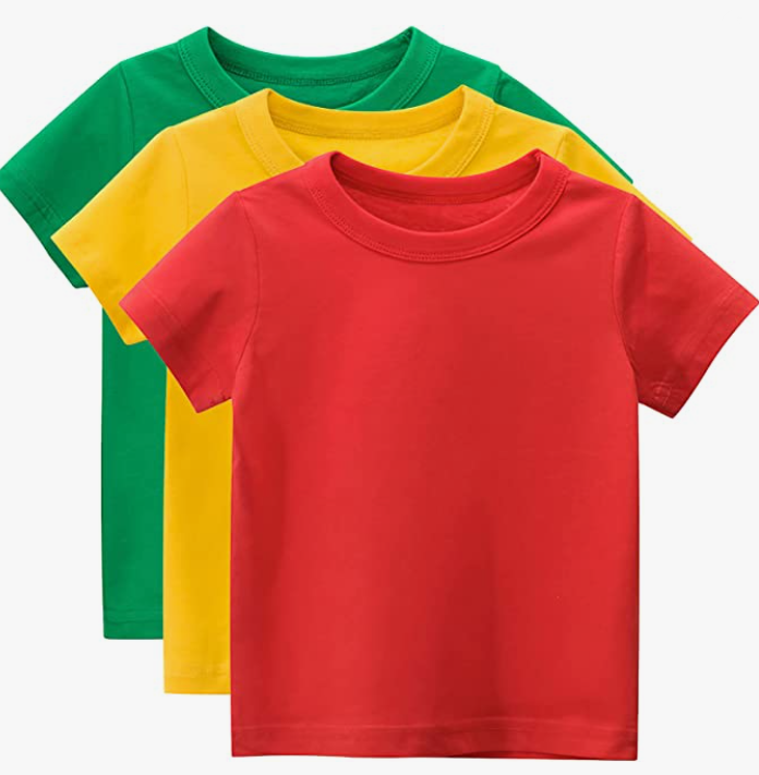 Boys 3 Pack Short Sleeve T-Shirt
