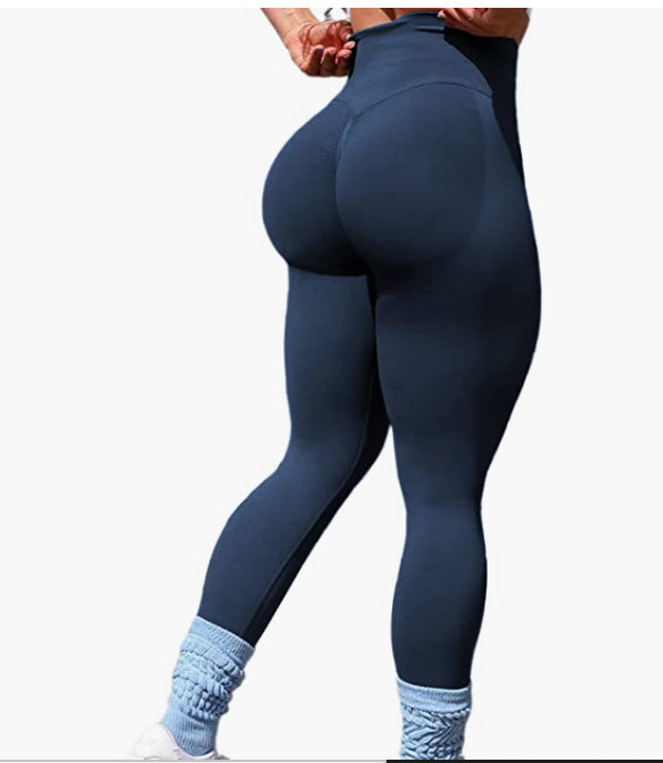 Butt Leggings for Women Butt Lift Tummy Control Booty Leggings High Waisted Seamless Yoga Pants