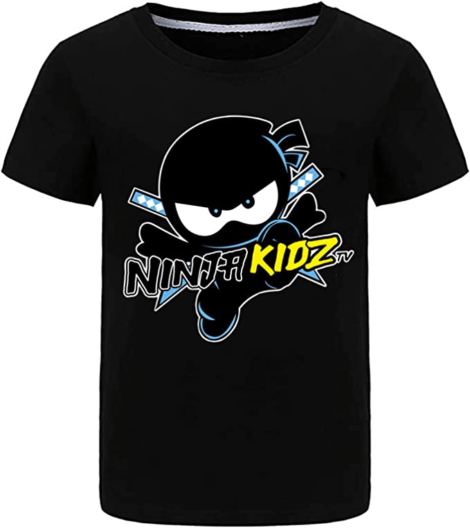 Kids T Shirts Casual Crew Neck Shirt Unisex Short Sleeve Tops Tees 4-13 Years